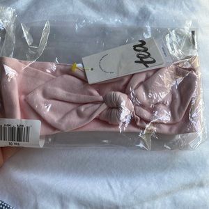 Tea Collection knotted headband for newborn